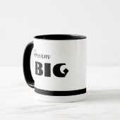 Dream Big - Coffee of Tea Mok (Voorkant links)