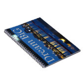 "Dream BiG - Commence petit." Carnet à spirales (Côté Droit)