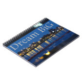 "Dream BiG - Commence petit." Carnet à spirales (Côté gauche)