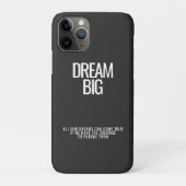Dream Big coque iphone (Dos)