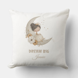 Dream Big Fairy Moon Child - Persoonlijke naam Kussen