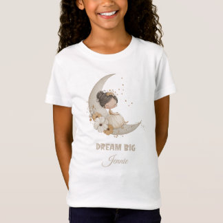 Dream Big Fairy Moon Child - Persoonlijke naam T-shirt
