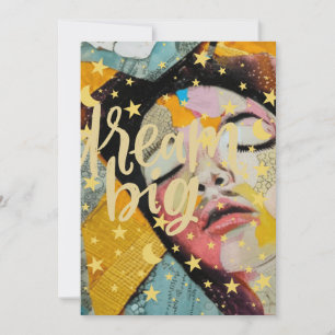 Dream Big Feestdagenkaart