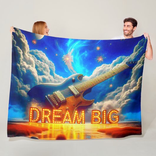 Dream Big Fleece Deken (In situ)