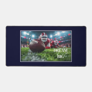 Dream Big Football Desk Mat