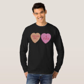 Dream Big Forever Happy Valentines Day Conversatio T-shirt (Voorkant volledig)