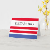 Dream Big Gefeliciteerd met je burgerschap Kaart (Gele Bloem)