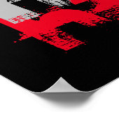 Dream Big gelooft dat het Inspirerend is Poster (Hoek)