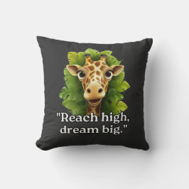 Dream Big - Giraffe Sierkussen