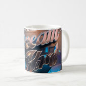 "Dream Big, Hustle Hard - Modern Inspirational Mug (Devant droit)