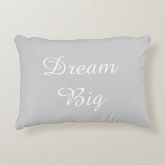 Dream Big Inspirerend Quote Decoratief Kussen