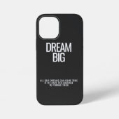 Dream Big iPhone Case iPhone Hoesje (Achterkant)