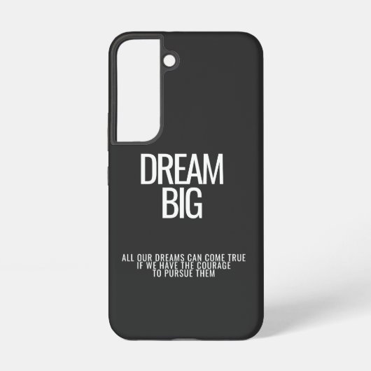 Dream Big iPhone Case Samsung Galaxy Hoesje (Achterkant)