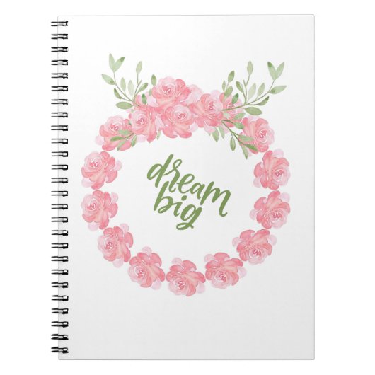 Dream big Journal Carnet (Devant)