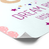 Dream big kids room decor Poster (Coin)