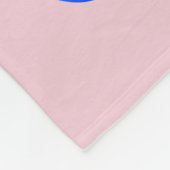 Dream Big Little Mermaid Fleece Deken (Hoek)