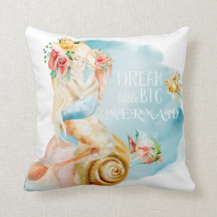 Dream Big Little Mermaid Kussen