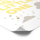 Dream Big, Little One Art Print in Yellow (Hoek)