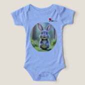 Dream Big, Little One" Baby Girl Bodysuit (Design voorkant)