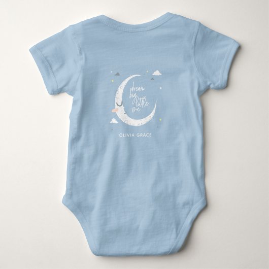 Dream big little one baby romper (Achterkant)