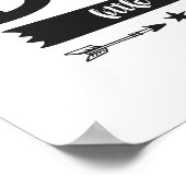 Dream Big Little one kids poster print (Coin)