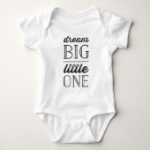 Dream Big Little One Neutral Kinder T-shirt (Voorkant)