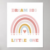 Dream Big Little One Poster Print (Devant)