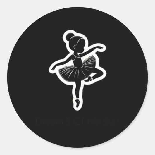 Dream Big Little Star Sticker (Voorkant)