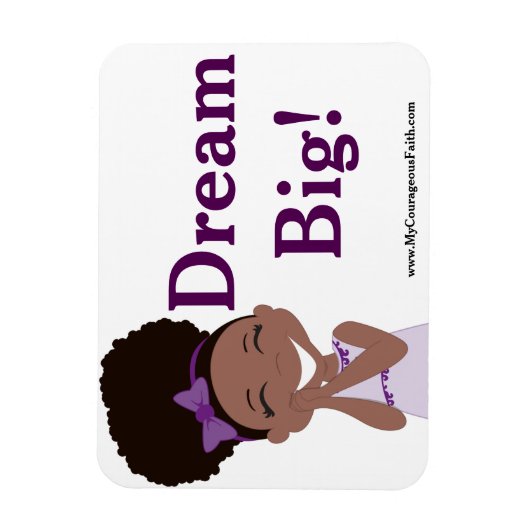 Dream Big! Magneet (Verticaal)