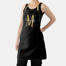 Dream Big Motivatie Monogram Initiaal Gold Black