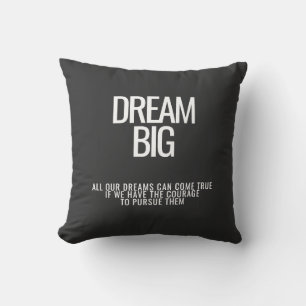Dream Big Motivatie Sierkussen