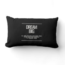 Dream Big Motivatie Sierkussen