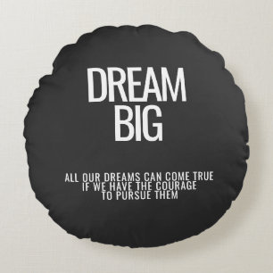 Dream Big Motivatie Sierkussen Rond Kussen