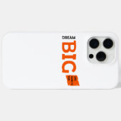 Dream Big Motivation Case-Mate iPhone Case (Achterkant (horizontaal))