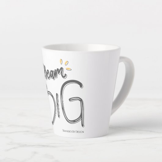 'Dream Big' Mug (Angle droit)