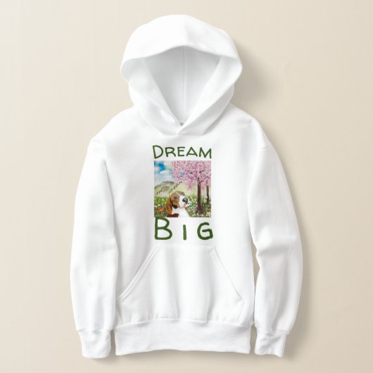 Dream Big Nature Sweatshirt pour les filles (Poser)