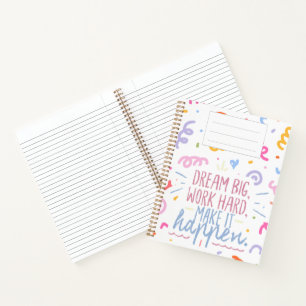 "Dream Big" Notitieboek