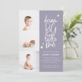 Dream big one 1e verjaardagsfoto (Staand voorkant)