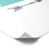 Dream Big petite one boys poster print (Coin)