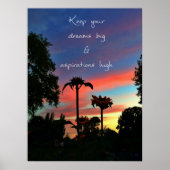 Dream big poster (Voorkant)