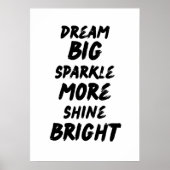 Dream Big Poster (Voorkant)