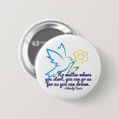 Dream Big Ronde Button 5,7 Cm (Voorkant /achterkant)