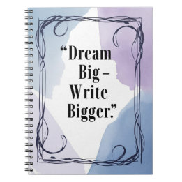 Dream Big - Schrijf groter Notitieboek