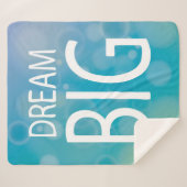 Dream Big Sherpa Deken (Voorkant (horizontaal))