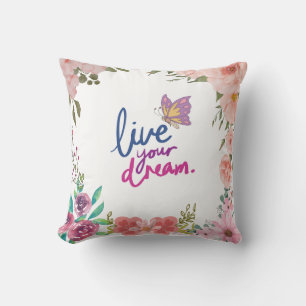 Dream Big, Sleep Well: de ultieme droom om te leve Kussen