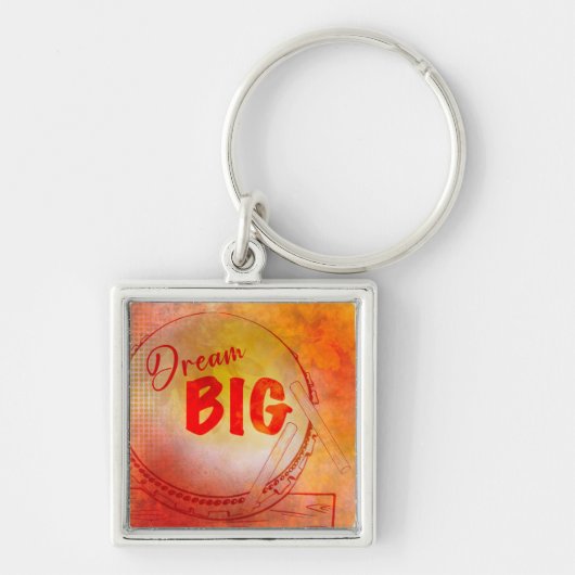 Dream big sleutelhanger (Voorkant)