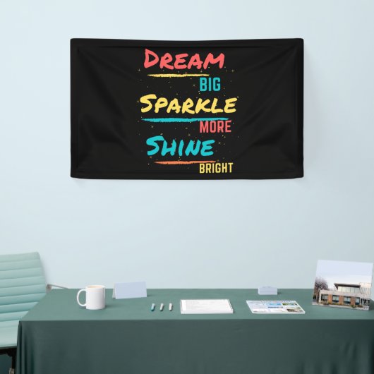 Dream Big Sparkle Meer Shine Bright Spandoek (Beurs)
