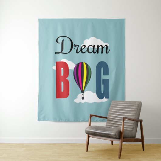 Dream big wandkleed (In situ)