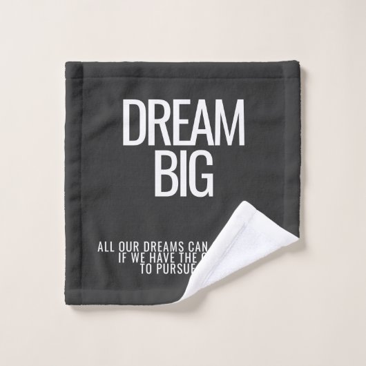 Dream Big Wash Cloth (Gant de toilette)