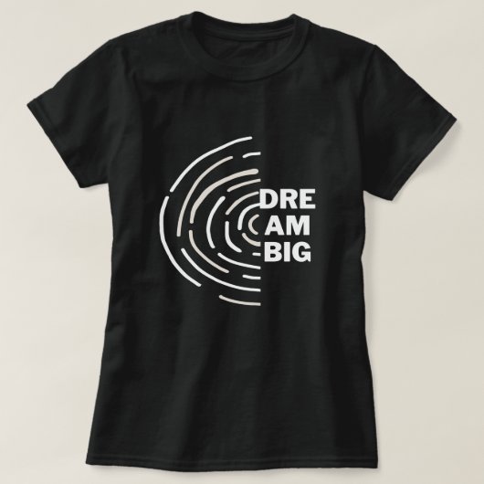 Dream Big Women's Basic T-shirt (Design voorkant)